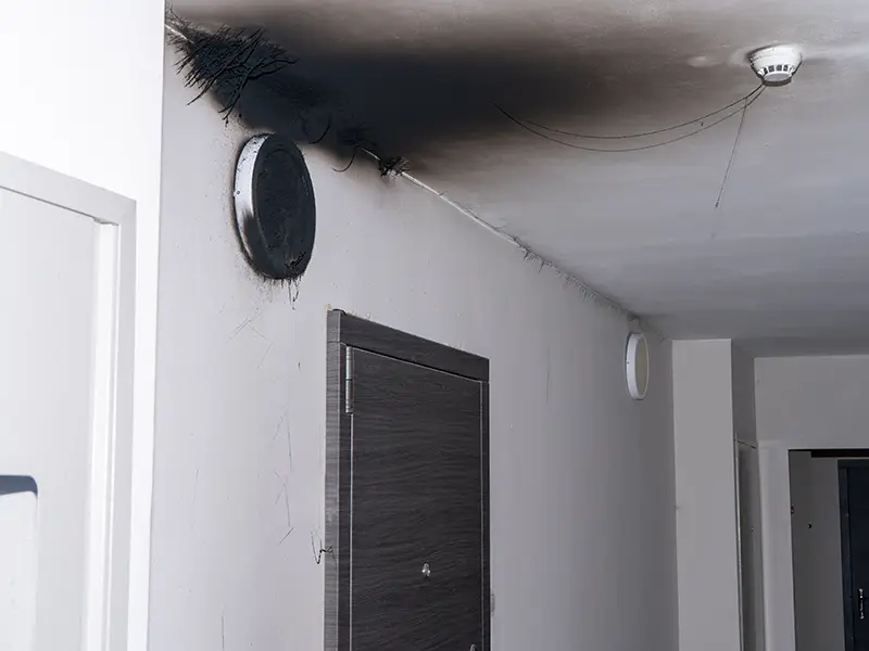 fire damage restoration